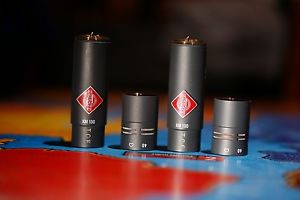 Two Neumann km140 km100 Microphones from 20th Century Fox. Made in Germany