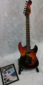 New Fender Stratocaster 2004 Band of Gypsies Tie Dye Guitar with Hard Shell case