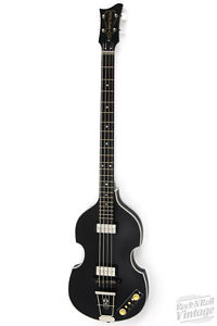 Hofner 500/1 Gold Label Violin Bass Matte Black B-Stock