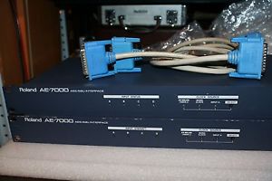 (Pair) Roland AE-7000 AES/EBU interface block VM 7100 7200 vs-2480 VS