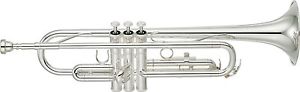 YAMAHA TRUMPET YTR 2330S SILVER NEW With Hard case from Japan freeshipping