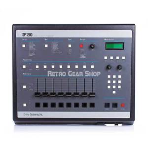 Emu SP1200 Vintage Sampling Drum Machine Reissue SP-1200 12 MINTY E-MU 30 disks