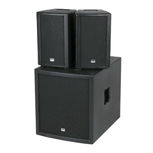 DAPaudio Club Mate I 12" Compact-PA haut-parleur actif Set