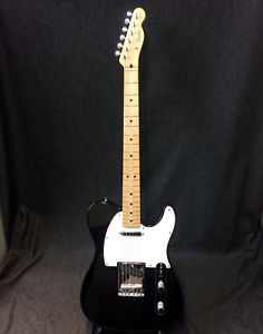 Fender Japan TL-STD 2012 Telecaster Black Softcase 22f Basswood