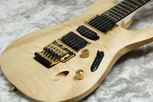 Ibanez EGEN 8 PLB Platinum Blonde Herman Li Electric guitar 6 string Natural
