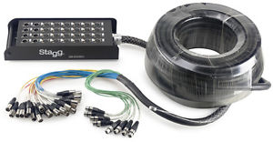 STAGEBOX 24 XLR F/8 XLR M- 30 Meter