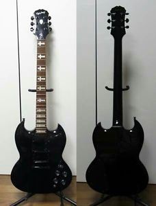 Epiphone SG Tony Iommi Signature G-400 Black Rare! E-Guitar Free Shipping