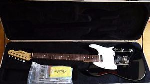 Fender American Standard Telecaster 2009 Gloss Black stamped saddles EXCELLENT