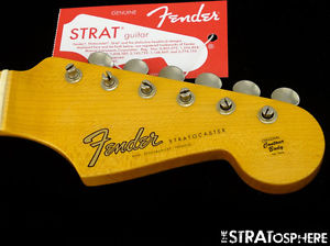 Fender Custom Shop Postmodern Relic Stratocaster NECK & TUNERS Strat Maple Oval