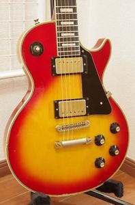 Greco EG600R 1977 LesPauk Custom Sunburst Vintage Made in Japan w/softcase