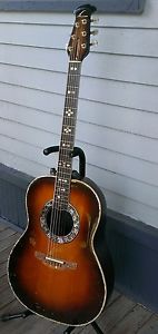 Vintage 1981 Ovation Custom Legend Guitar * Stereo * Original Case Model 1619