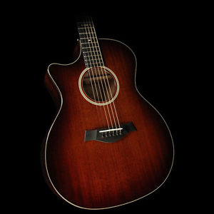 Taylor 524ce Left-Handed All-Mahogany Grand Auditorium Acoustic/Electric Guitar