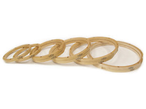 Yamaha Vintage Wood Hoop - Pair - 8",10",12",14",16", set