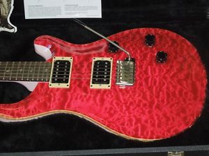2009 PRS Paul Reed Smith Custom 24 10 Top Bonni Bonnie Pink + Signed Backplate