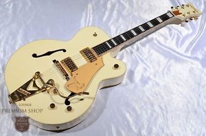Gretsch 2002 G7593 White Falcon / White Used  w/ Hard case
