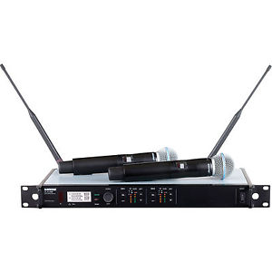 Shure ULXD24D/B58 Dual Handheld Wireless Microphone System 2x Beta 58 ULX-D