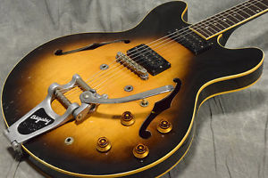 Gibson, ES-335 Pro Mod Vintage, Sunburst, Very Good Condition, Soft Case, USA