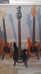 Ernie Ball Music Man Bongo 5 HH Black with Rosewood Fingerboard