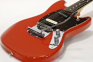 FUJIGEN NCMG-10R Fiesta Red, Mustang type Guitar, Made in Japan, u1040
