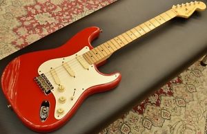 Fender, Artist Series Eric Clapton Signature Stratocaster Trino Red, 1996, Case