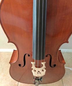 East European Andare Stradivari Carved Wood Cello 4/4 Full Size Gama 2