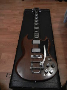 1973 Vintage Walnut Gibson SG Wi