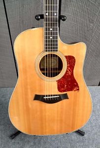 Taylor 410ce Acoustic/Electric Guitar With Hard Case, Strap, D'Adario Humidifier