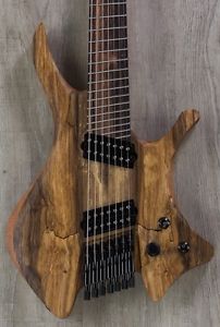 Skervesen Shoggie DC 7 FF 7-String Electric Guitar, BK Juggernaut Pickup +Cable