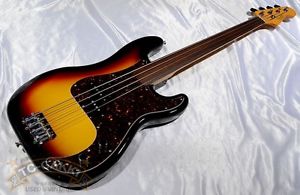 Fender Japan PB62FL Fretless Used Bass Free Shipping from Japan #sb90