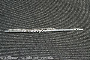 1973 Heritage by Armstrong H-2737 Open-Hole Professional Flute w/ Case Silver