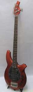 MUSICMAN Bongo 4 Red Electric Bass Guitar Free Shipping From JAPAN
