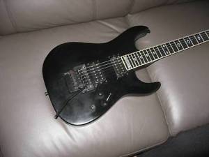 Kramer B-6 Made in Japan Ebony Fingerboard Lacquered Painted Floyd Rose