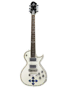 Used ZEMAITIS Electric guitar  A24SU WP HEART from japan