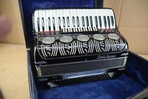 Paolo Soprani Italia Accordion with Case - Made in Italy