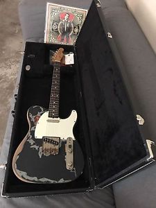 2007 Fender Joe Strummer Telecaster Mint W/complete Stencils & Stickers