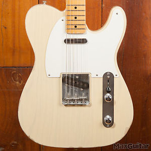Fender CS Tele 1954 Relic, Vintage White Blonde