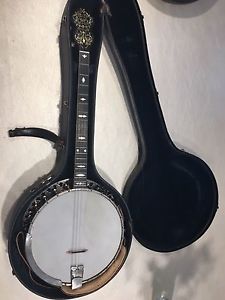Vintage Bacon & Day Super Banjo excellent condition!