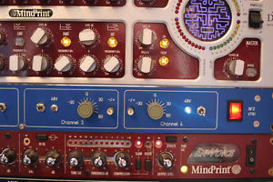 RFZ  V781 4 Channel Mic Preamp racked/phantompower like Neve 1073