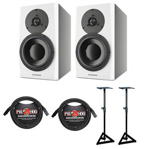Dynaudio Acoustics LYD-7 7“ Monitors / Accenta SST-5 Stands / PigHog Cables