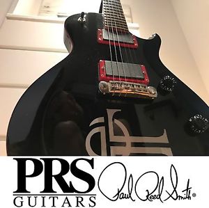 PRS SE Nick Catanese Signature Guitar_Black with Red bound body, neck and head