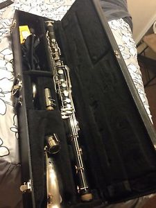 black selmer low c bass clainet