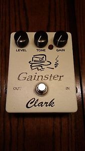 Clark Barber Gainster Overdrive Distortion Pedal     Signed