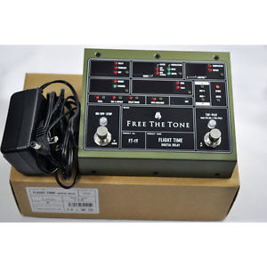 Used Free The Tone Flight Time FT-1Y Digital Delay Pedal w/ Box Free tracking