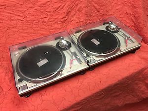 Piar Technics 1200 MK2 Turntables Vintage , With Ortofon Scratch Needles