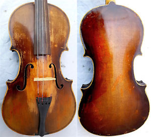 FINE 4/4 OLD MASTER Label: J. DVORAK VIOLIN OLD WOOD 小提琴 СКРИПКА GEIGE