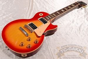 Gibson 1998 Les Paul Classic Cherry Sunburst Used Guitar F/S from Japan #ng68