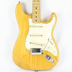 1973 Fender Stratocaster Natural Finish! 1970's Strat w/ Staggered Pole Pickups!