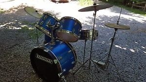 1969 Ludwig Blue Sparkle Drum Set, 5-Piece