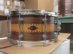 CRAVIOTTO 13 X 7 SNARE DRUM WALNUT/MAHOGANY/WALNUT
