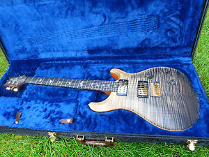 Paul Reed Smith Custom 24 Wood Library 2015 Gray/Black Satin Fade w/BKP Pickups